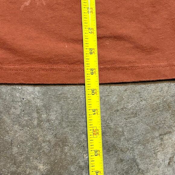 Burnt orange vintage dickies size XL Y2K retro t shirt. - Picture 5 of 7